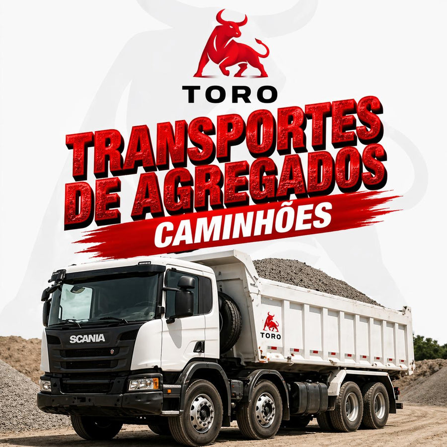 Transporte de Agregados em Caminhões